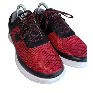Brunswick Frenzy Bowling Shoes #1155223 Red Black White Men's US Size 8